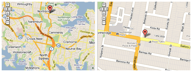 Icon Film Productions Location Map
