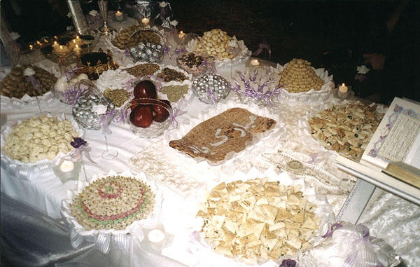 Sofreh aghd - ceremonial table